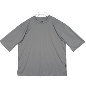ASRV 3D Lite 2.0 DSG-0841 Grey Training T-Shirt Mens Large Techwear Performance